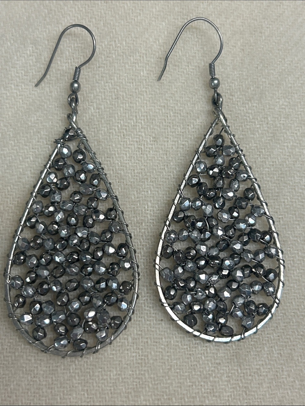 Noonday Water Drop Prism Earrings